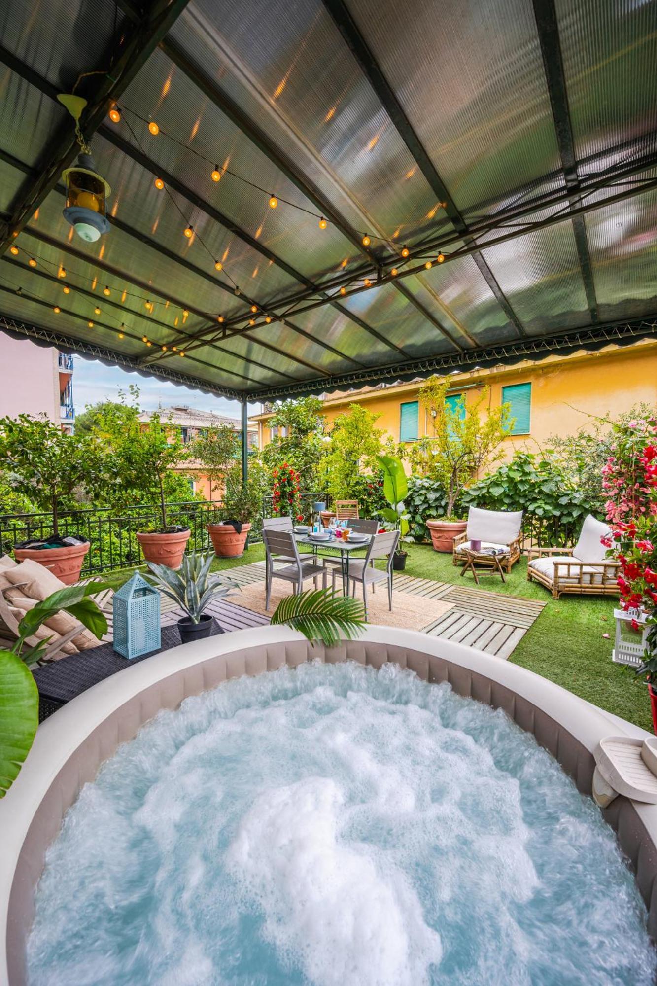 Terrazza Portofino Splendido Appartamento Con Piscina Idromassaggio - Parcheggio Gratis Santa Margherita Ligure Exterior foto