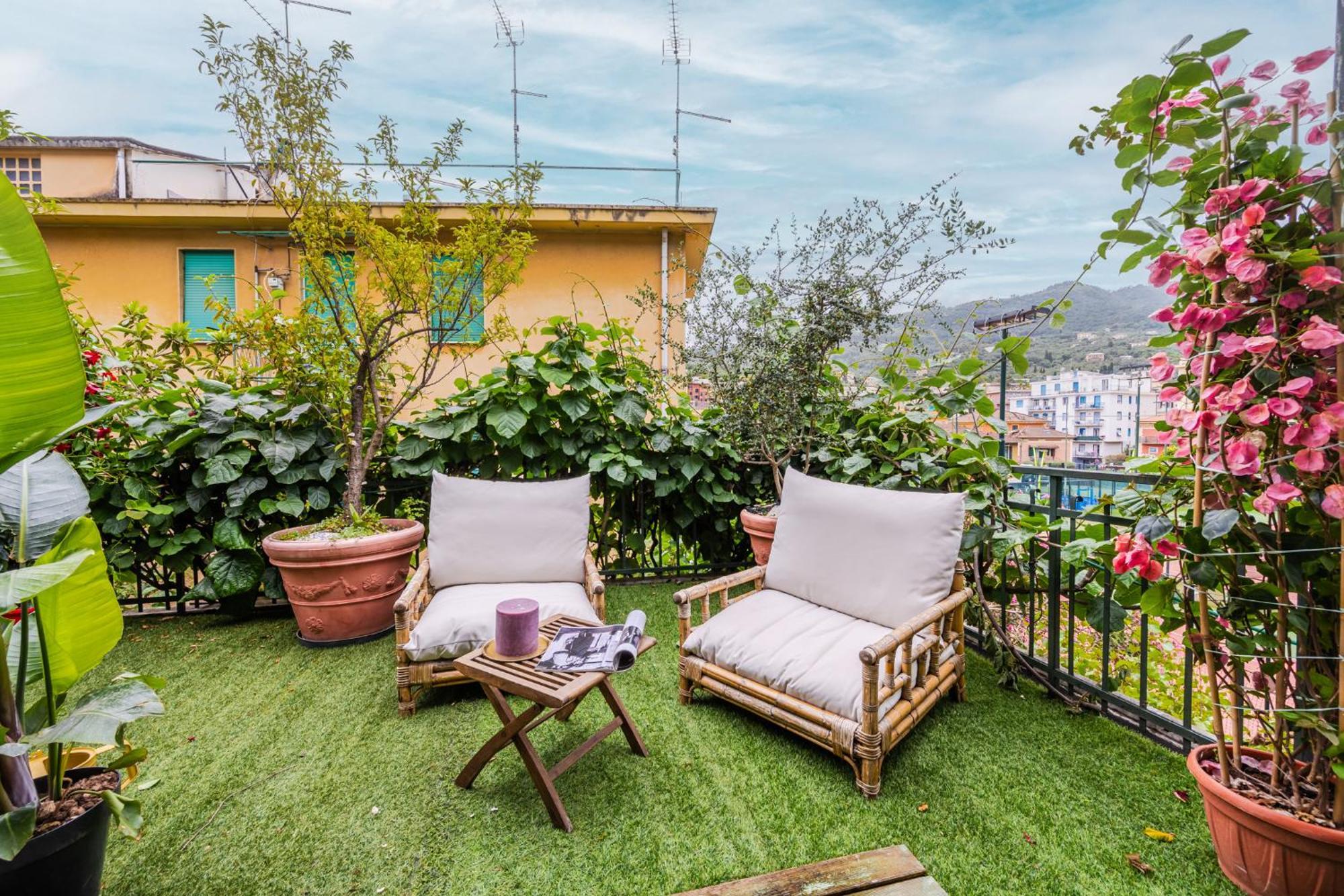 Terrazza Portofino Splendido Appartamento Con Piscina Idromassaggio - Parcheggio Gratis Santa Margherita Ligure Exterior foto